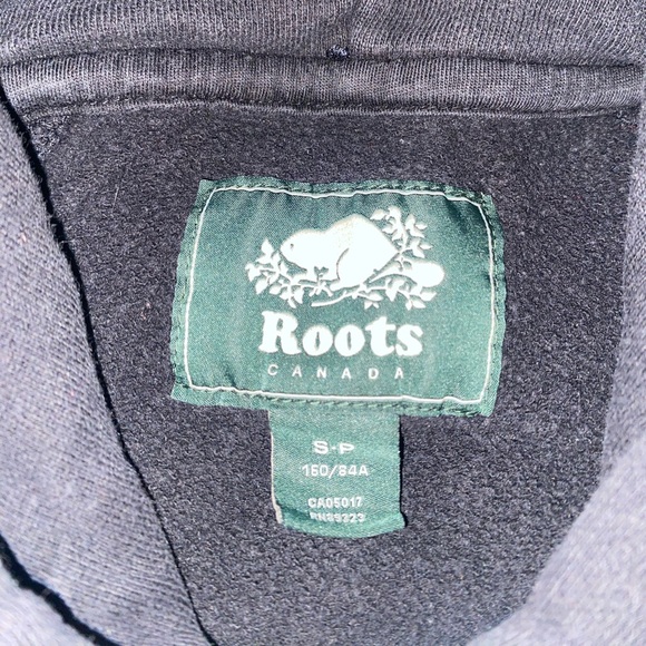 Roots Original Kanga Hoodie Black - Picture 3 of 3
